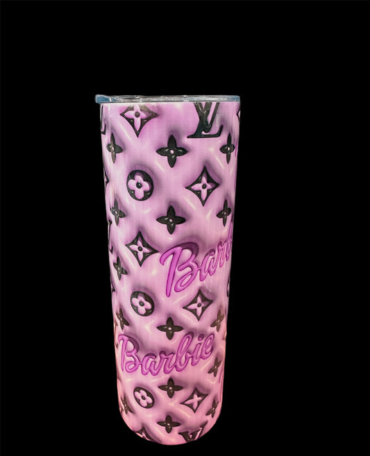 LV Barbie tumbler