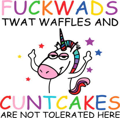 Twat Waffles Are Not Tolerated Here tumbler