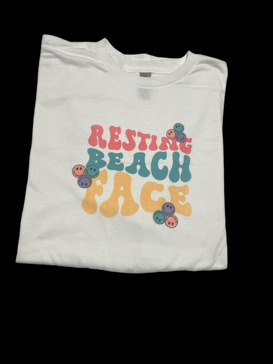 Resting Beach Face T-shirt