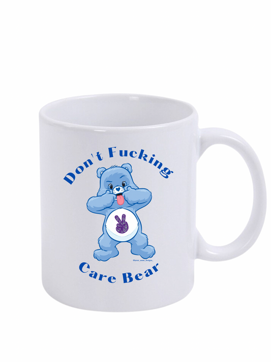 Don’t F*cking Care Bear mug