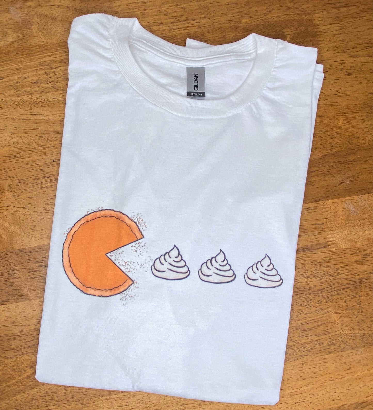 Pac-Man pie T-shirt